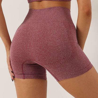 Pantalones cortos de yoga de entrenamiento para mujer Pantalones cortos de verano para correr en el gimnasio