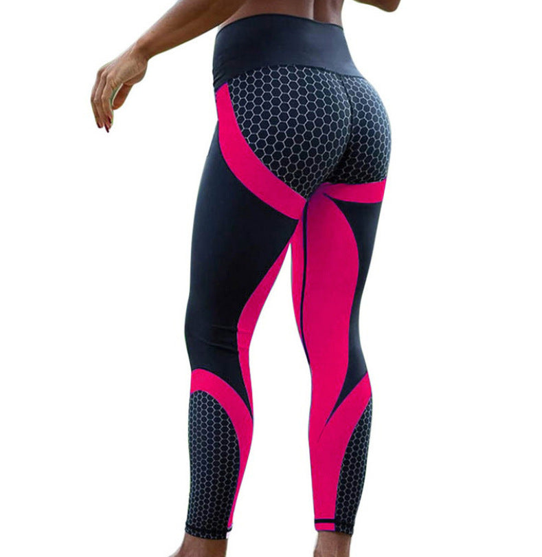 Yoga Fitness Leggings Women Pants Fitness Slim Tights Gym Running Sports Clothing - My Online Fitness Club Shop