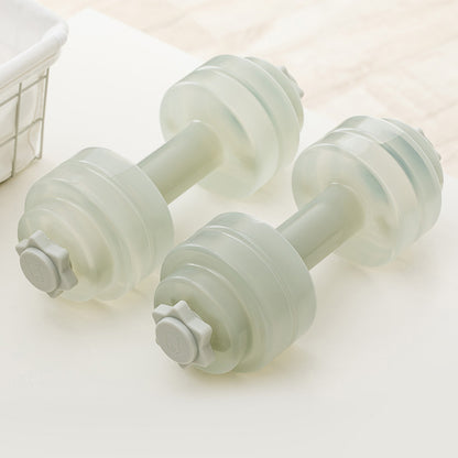 Mini Portable Plastic Water Dumbbell