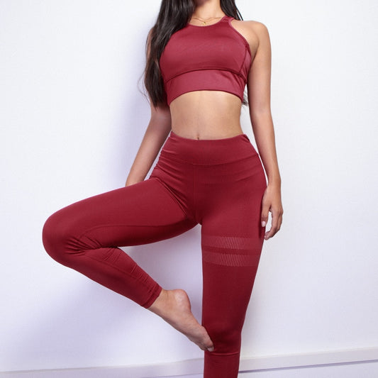 Women Suit Gym Yoga Sets 2 Pieces Women Sportswear