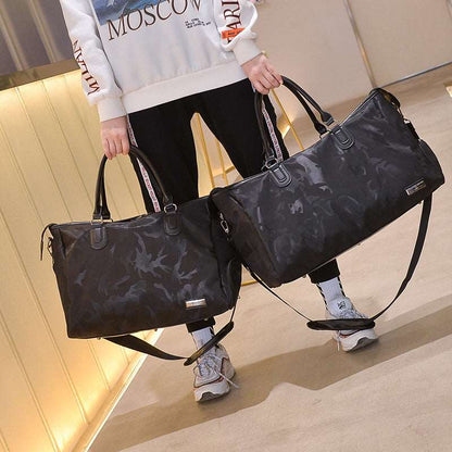 Fitness Bags Shoulder Gym Bag for Shoes Oxford Cloth