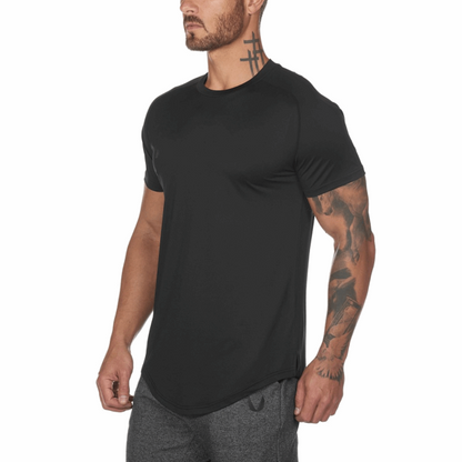 New Gym Wear Plain Shirts Custom Mens Fitness Sports Clothing - My Online Fitness Club Shop