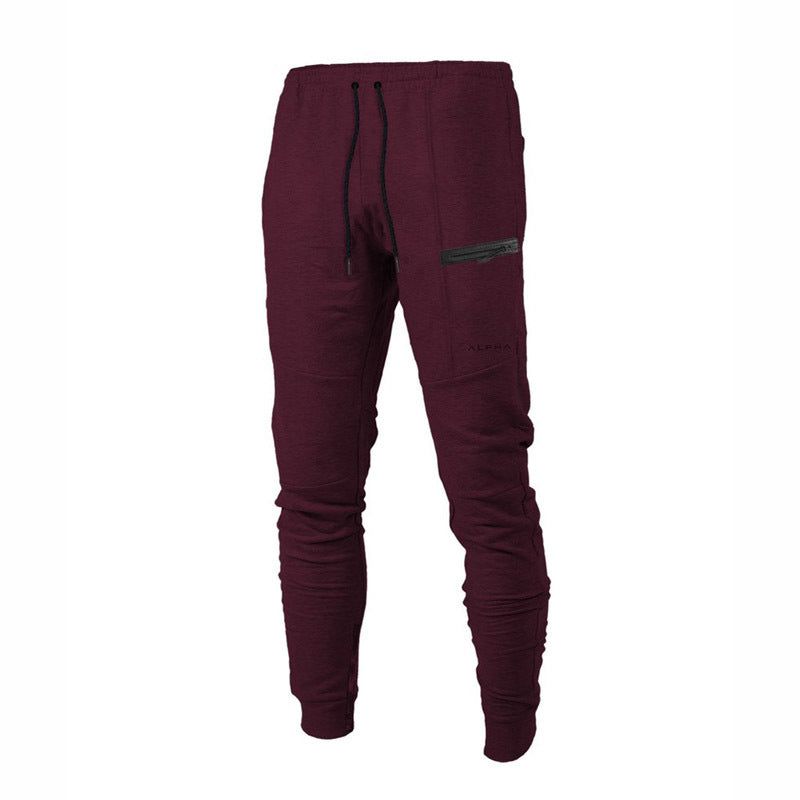 New Fitness Casual Sweatpants Fashion High Street Trousers Men Joggers
