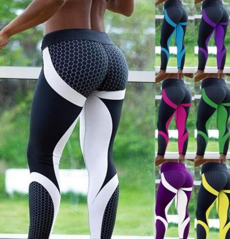 Yoga Fitness Leggings Women Pants Fitness Slim Tights Gym Running Sports Clothing - My Online Fitness Club Shop