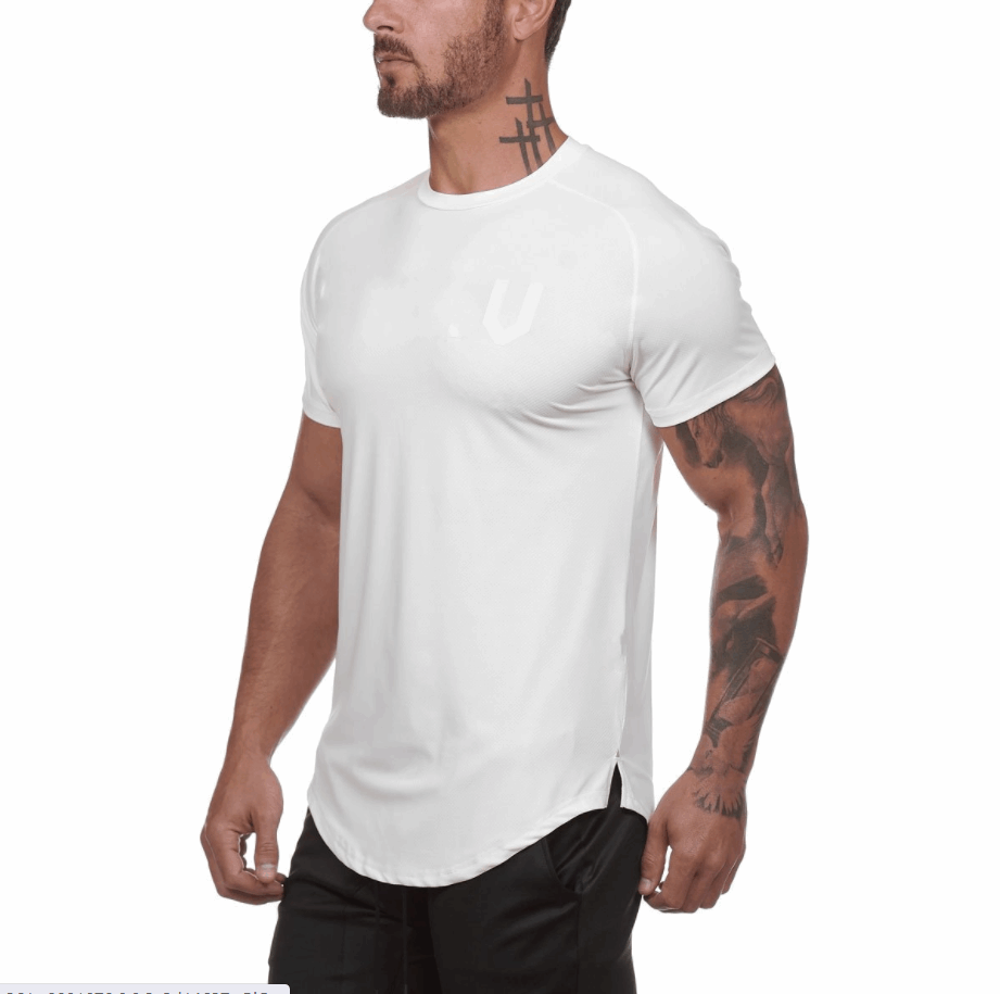 New Gym Wear Plain Shirts Custom Mens Fitness Sports Clothing - My Online Fitness Club Shop